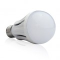 E27 9W 18x2835SMD 600LM 6000-6500K Cool White Light LED Ball Bulb (85-256V)
